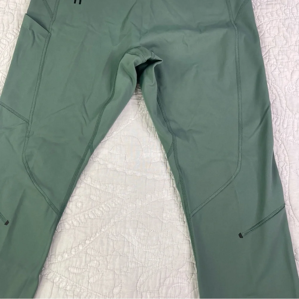 On Cloud Run On Clouds Women’s Movement Tights Long Size XL Ivy - Picture 4 of 16